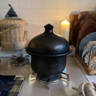 几多黑陶小黑锅煮锅蒸锅