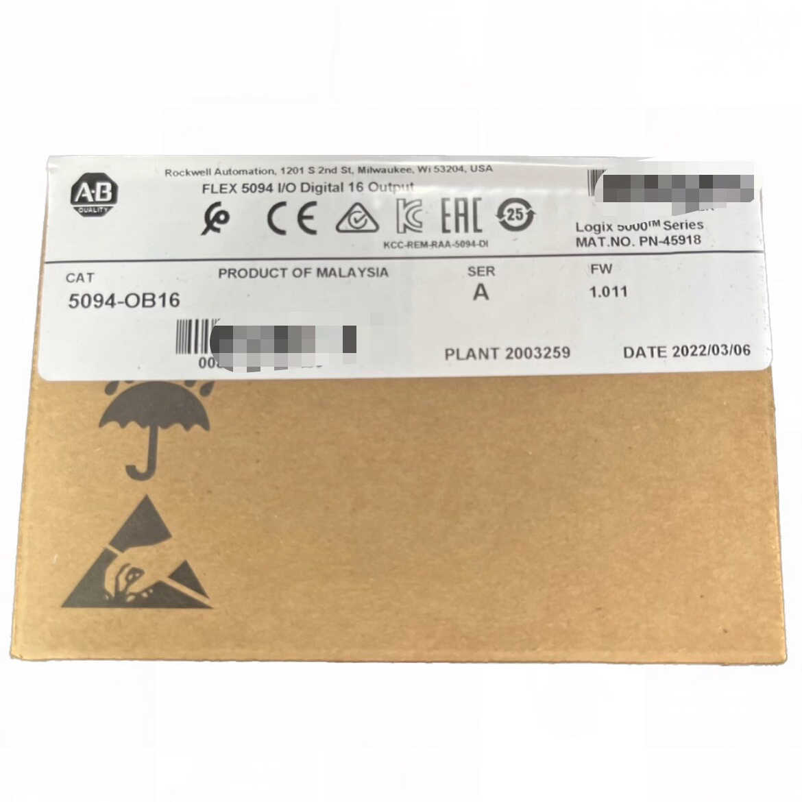 5094-OB16 全新AB原装PLC现货 议价