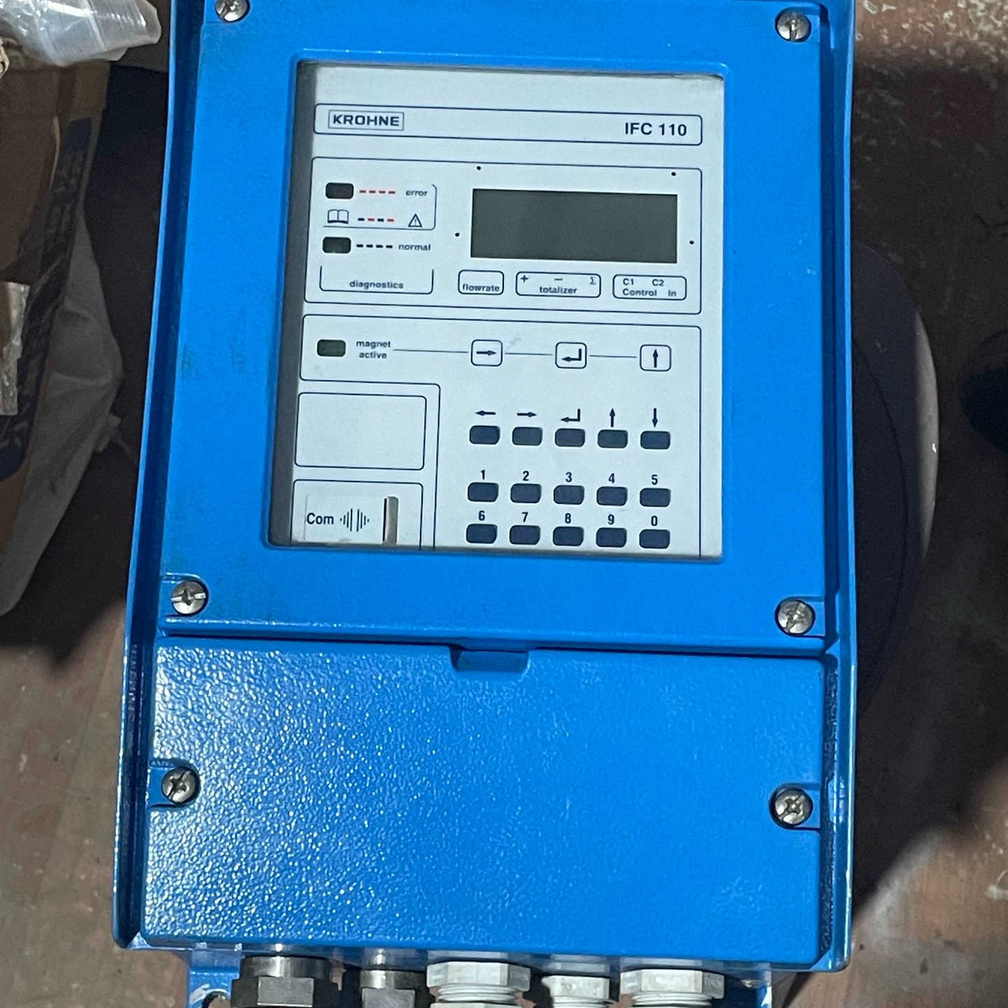 KROHNE科隆 IFC110电磁流量计转换器 实物拍摄，拆