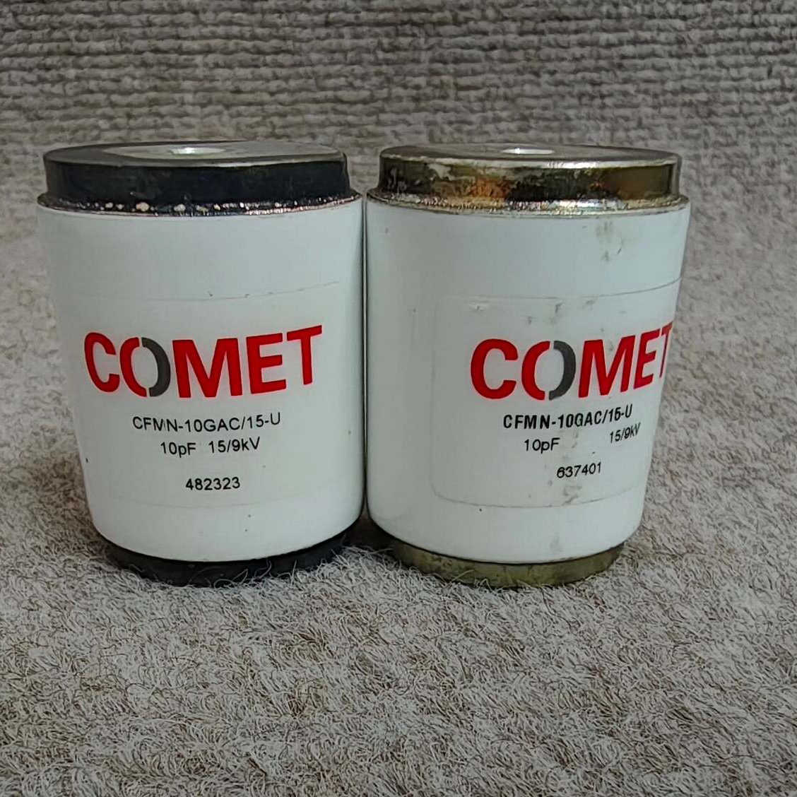 COMET科密二手真空电容CFMN-10GAC/15-U