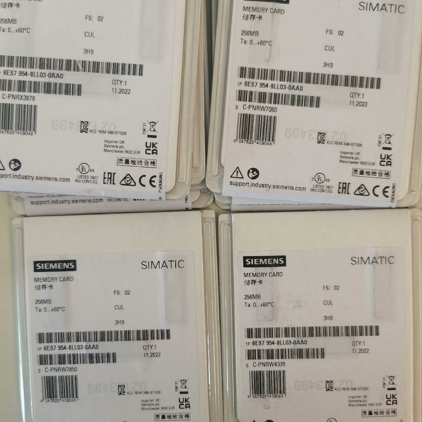 954-8LL03，256MB内存卡