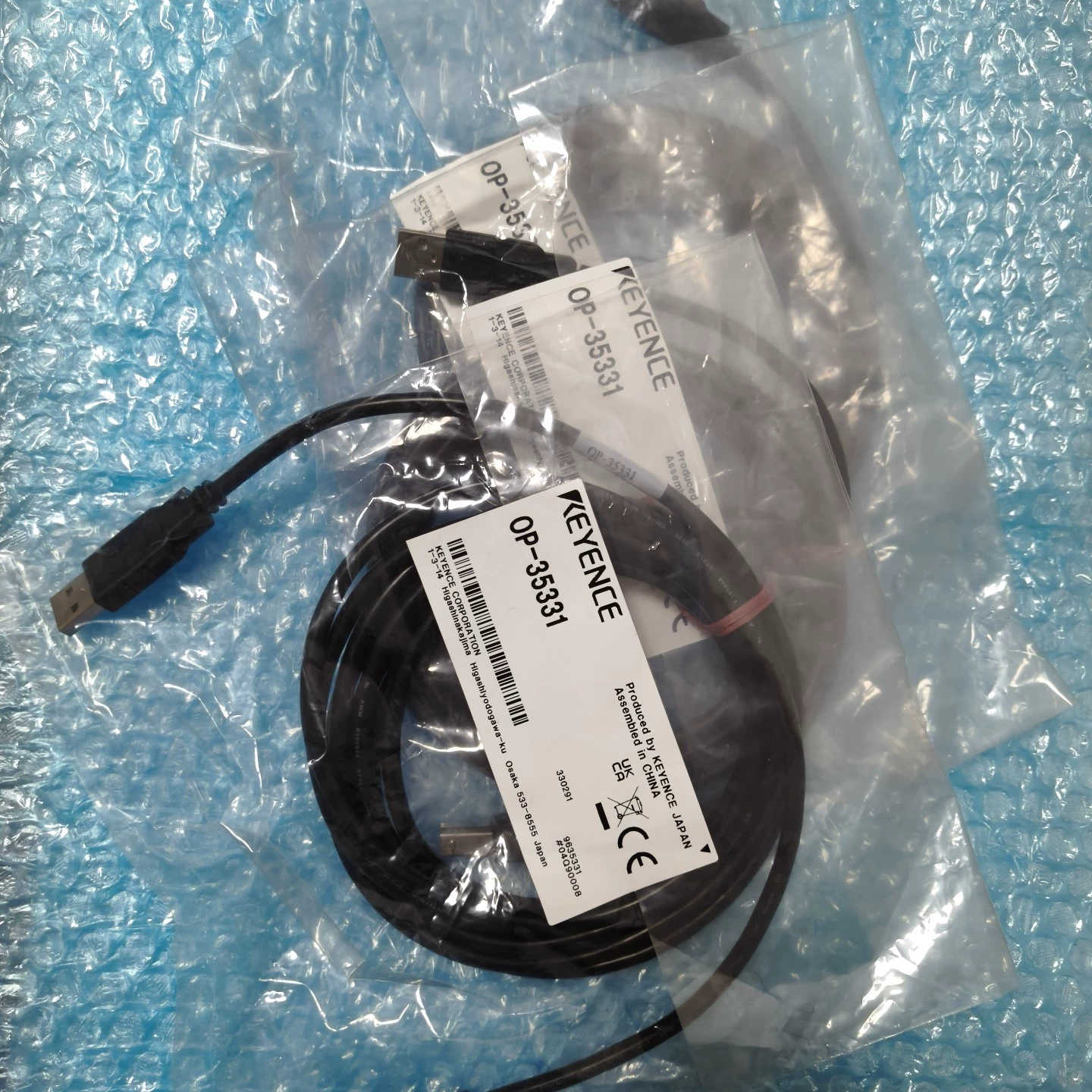 基恩士OP-35331原装USB接口线，全新正品，功能包好，