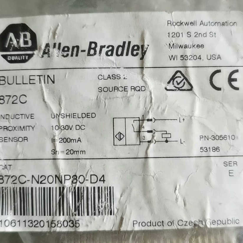 872С-N20NP30-D4 全新原装正品 标价