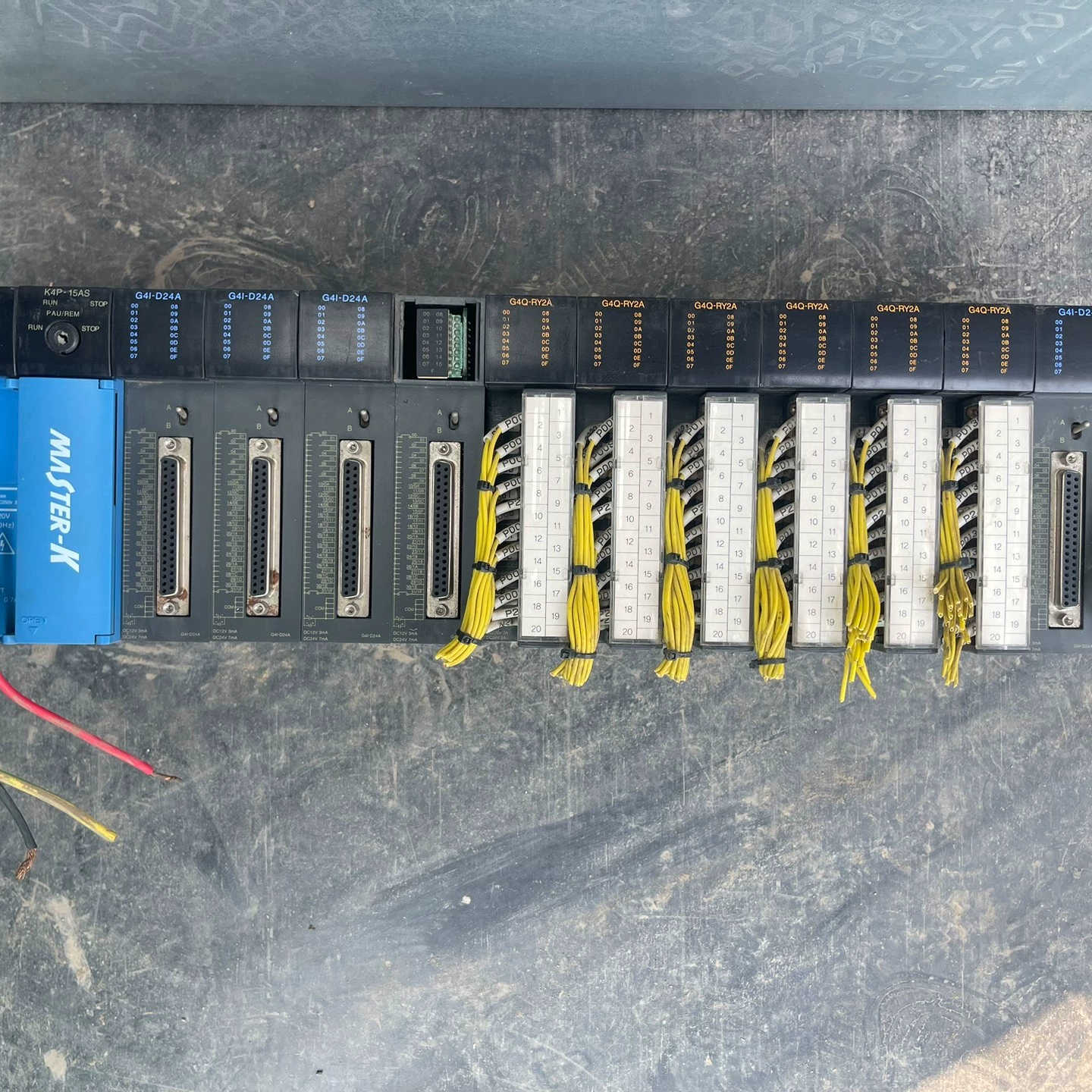 LS，PLC，电源GM4-PA2A，K4P-15AS，G4I