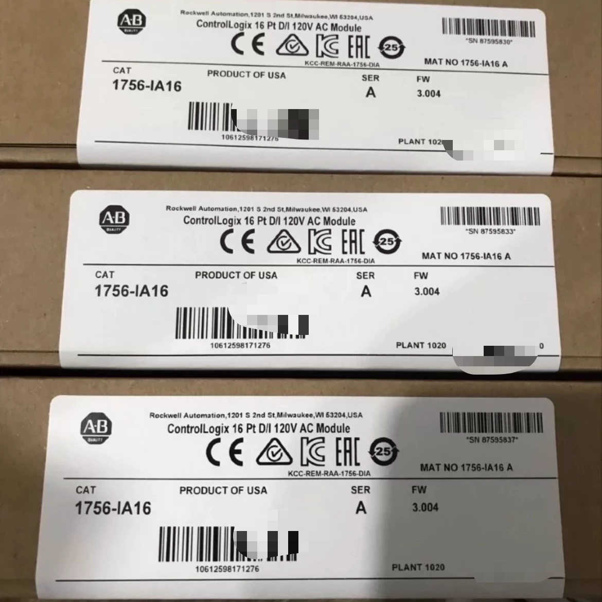 1756-IA16 全新AB原装PLC现货 议价