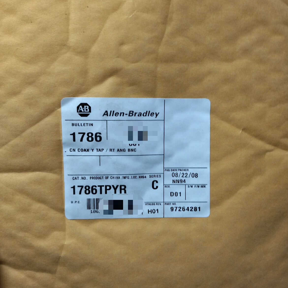 1786-TPYR 全新AB原装 连接器现货 议价