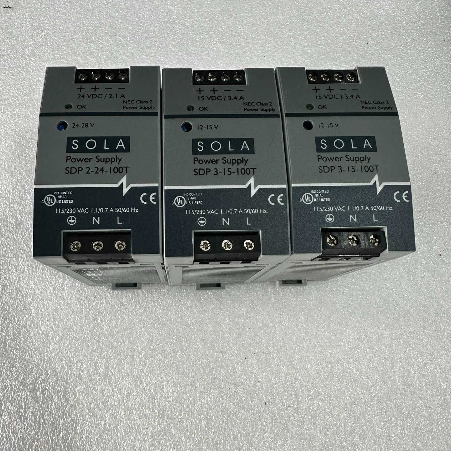 美国 SOLA开关电源 SDP3-15-100T 实图 功能