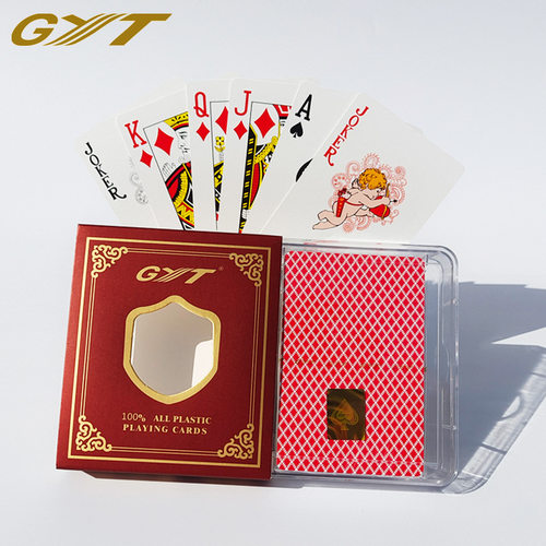 金艺gyt688双面磨砂塑料扑克pvc防水朴克便宜工厂货源