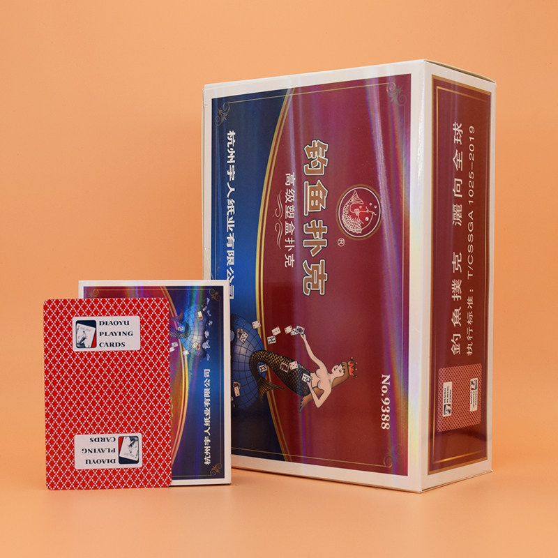 扑克牌加厚扑克牌钓鱼皇后纸牌棋牌整箱100副正品包邮宾姚兄弟
