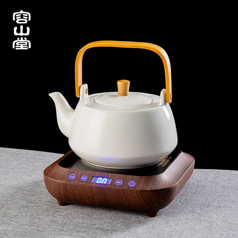 荣山堂新型电热陶瓷炉茶机茶炉茶壶陶瓷水壶专用家用泡茶茶具