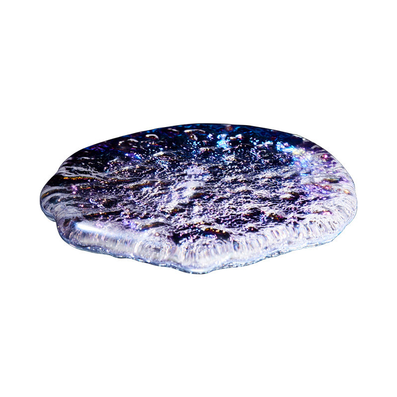 容山堂焕彩玻璃茶杯垫杯托家用圆形隔热垫小茶碟功夫茶具茶道配件,餐饮具,茶道/零配,淘宝优惠券,粉丝福利购,淘宝优惠卷