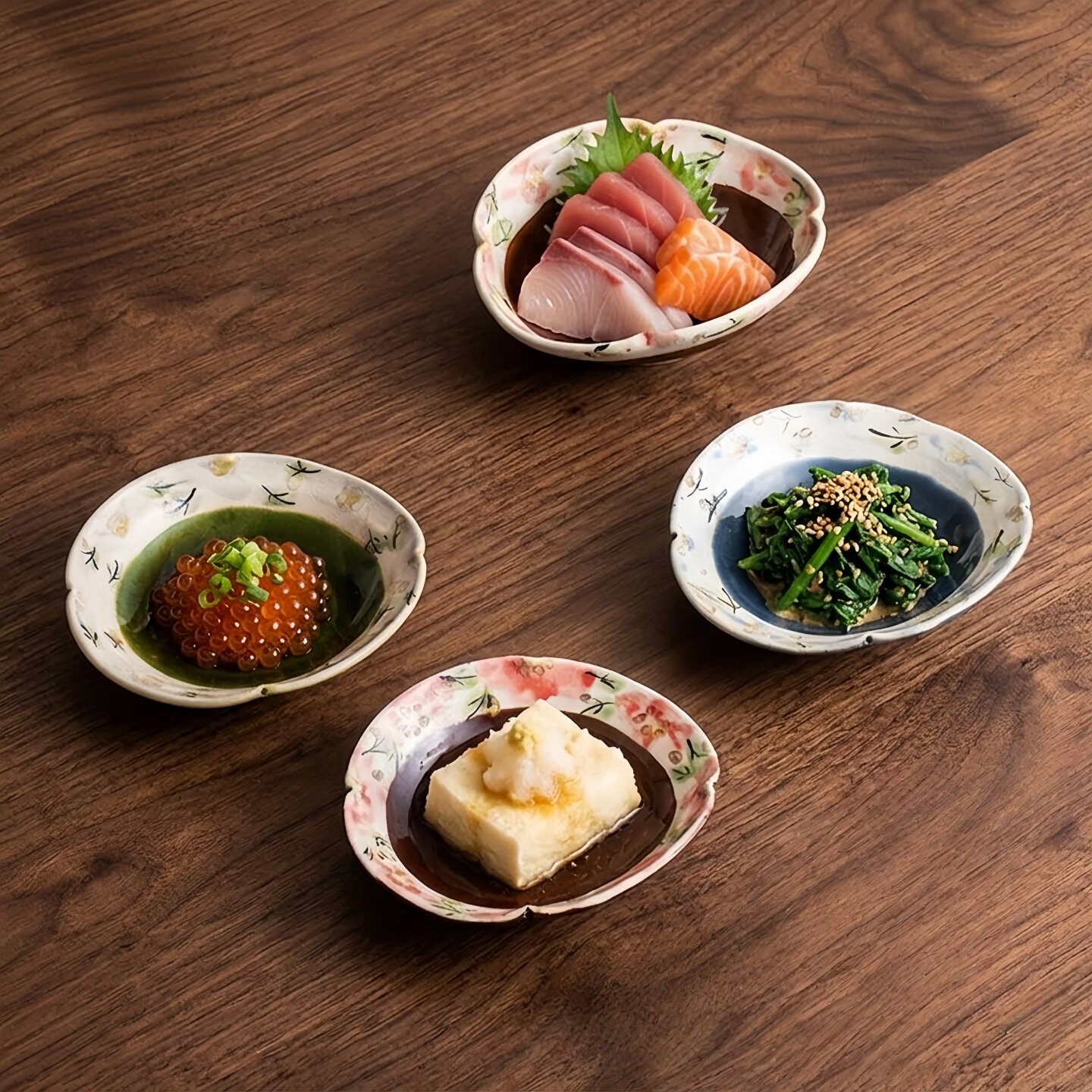 日本进口陶瓷盘子家用菜盘日式釉下彩餐具创意餐盘菜盘鱼盘碟子