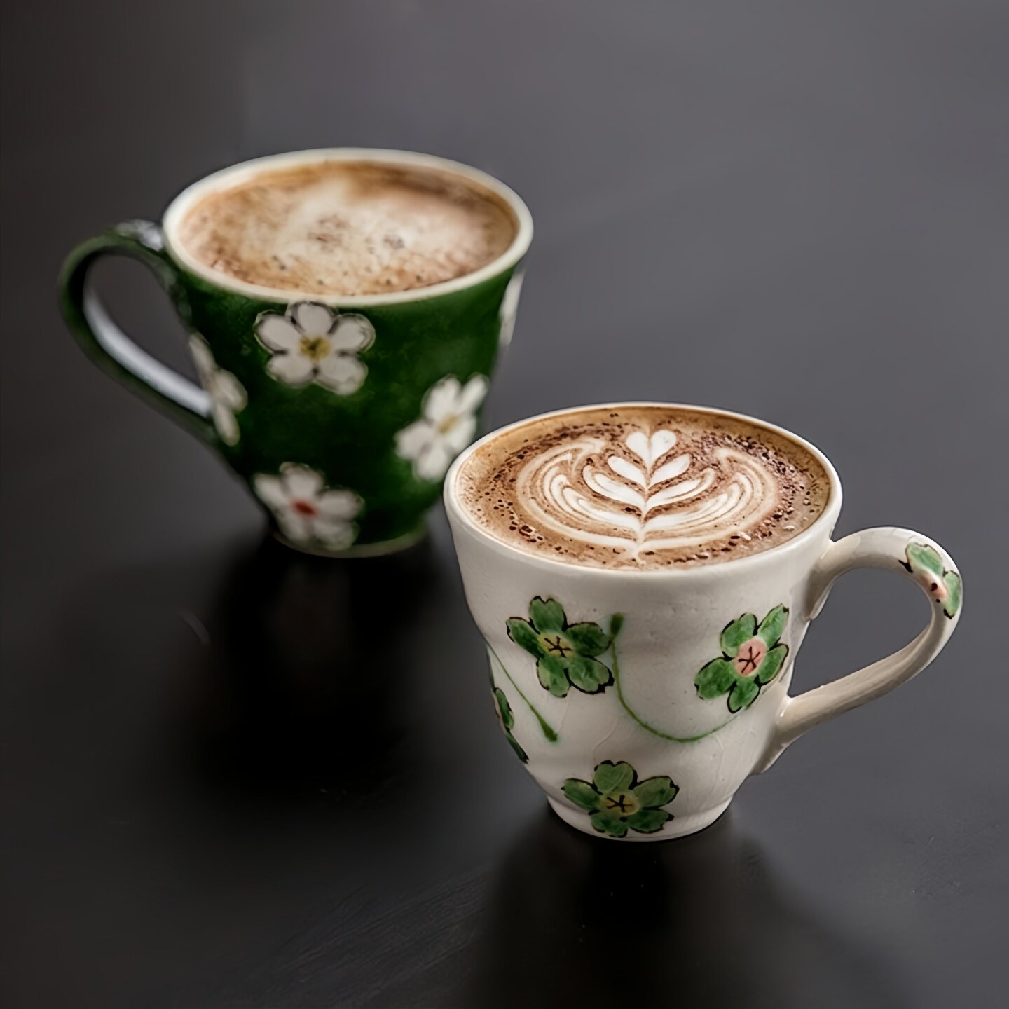日本进口灶师窑樱花手工耐热茶杯