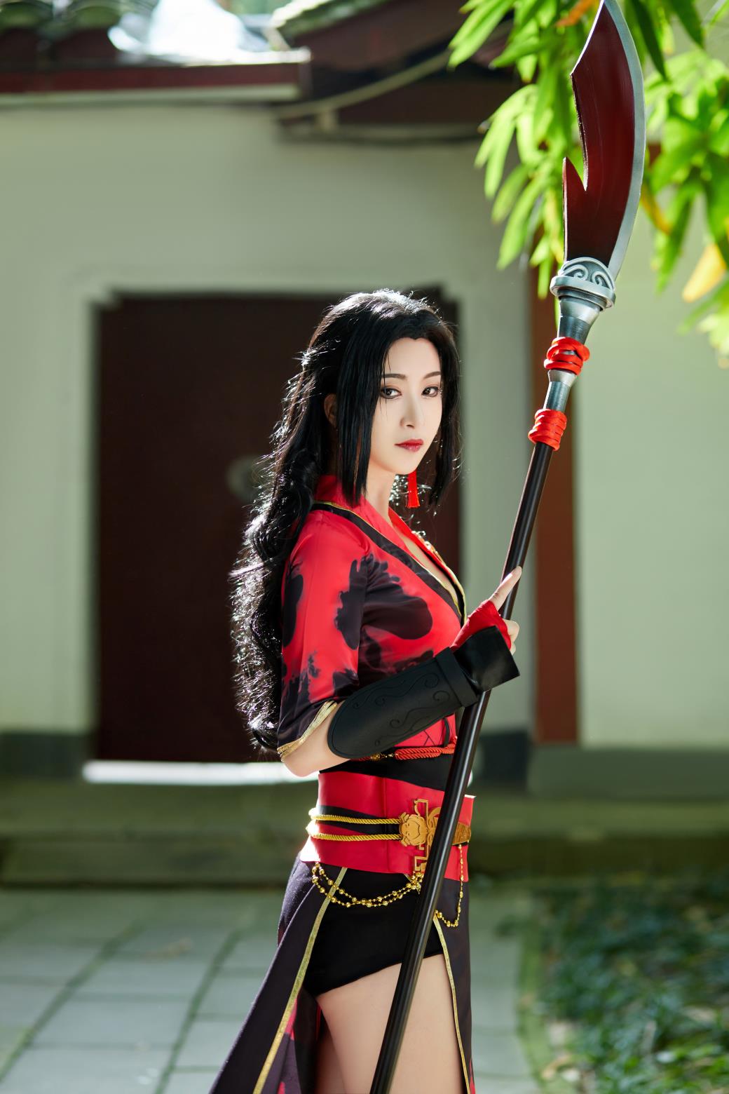 墨鱼cos仙剑奇侠六cosplay洛昭言道具武器大刀渊虹定做