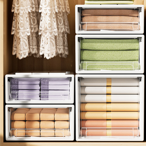 抽屉式大容量多规格可选收纳箱