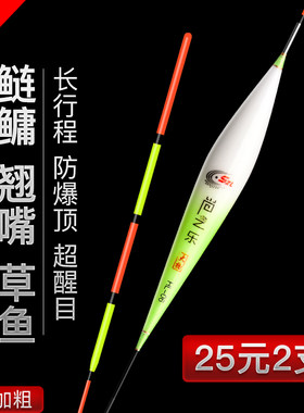 鲢鳙浮漂行程翘嘴草鱼鱼漂防爆顶