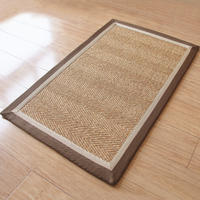 Cezanne American-style straw woven sisal carpet, Nordic living room coffee table, entrance hall floor mat, anti-slip foot mat, door mat customization thumbnail 3