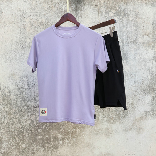 夏 polartec power dry 女款方格网眼速干运动休闲健身短袖