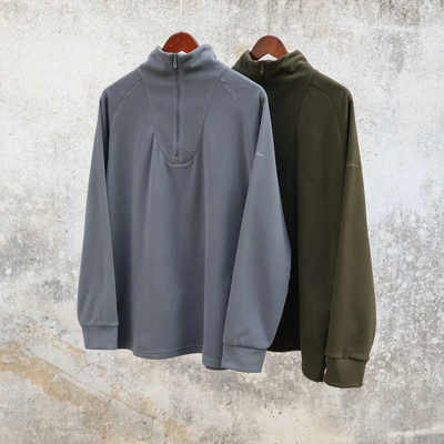 秋冬 军款改良 Polartec wind pro内外兼顾半拉链套头卫衣摇粒绒