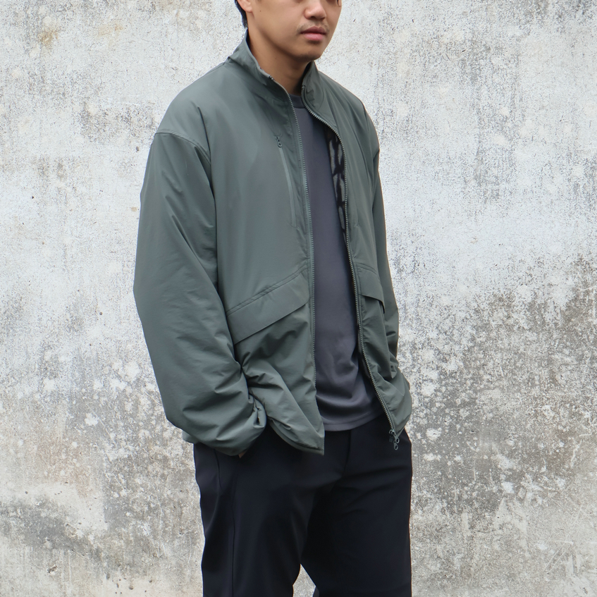 冬款 内加绒轻便保暖 cordura防泼水带弹力两面穿 男夹克棉衣