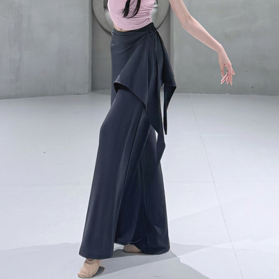 衣霓子现代舞裙裤显瘦屁帘舞蹈裤