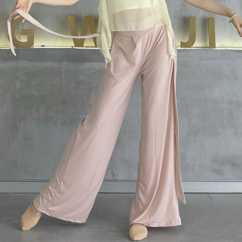 衣霓子现代舞飘带裤又垂又凉爽