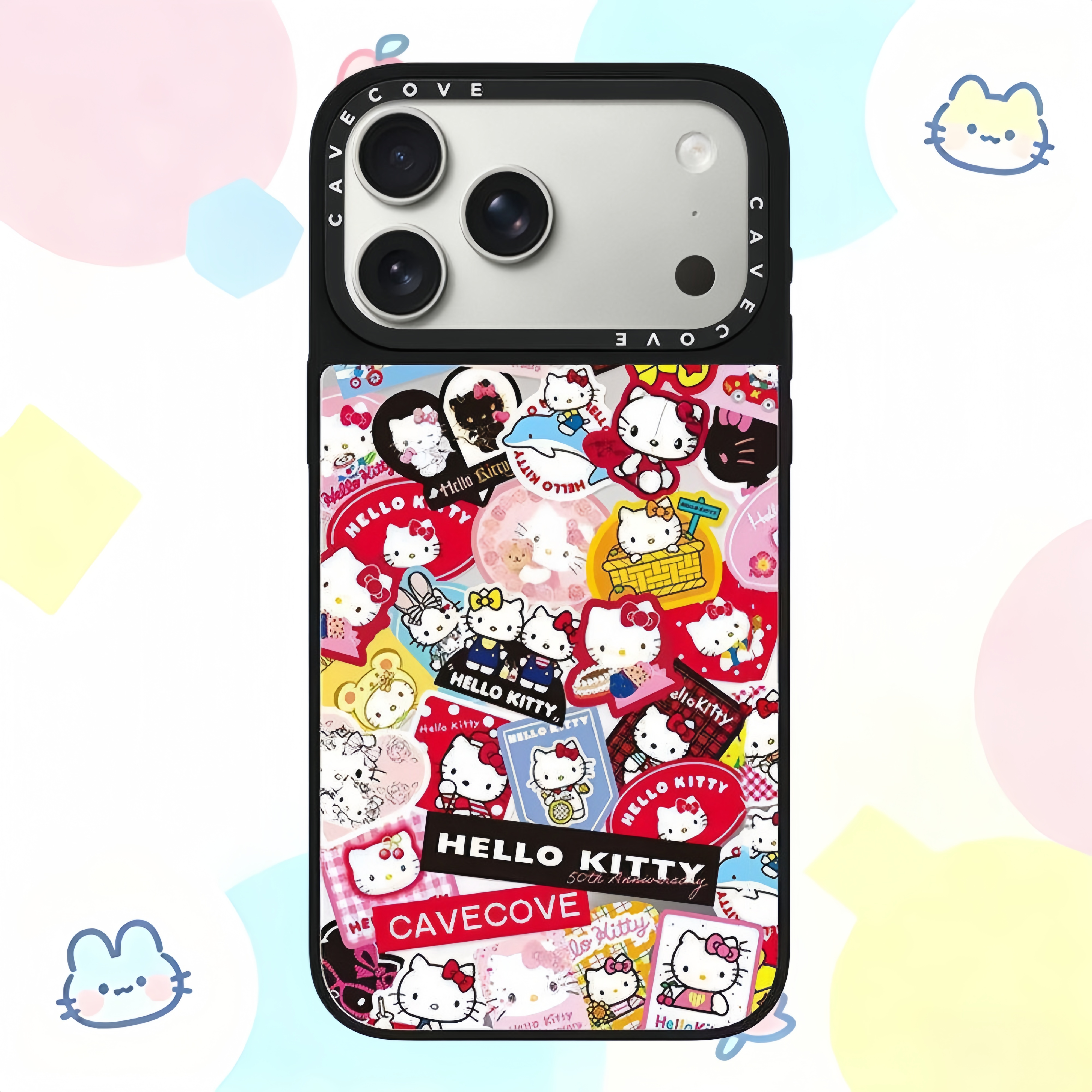 caset1fy联名Hellokitty50周年凯蒂猫iPhone17promax手机壳适用苹果16pro磁吸15可爱17Air卡通14Plus防摔13全