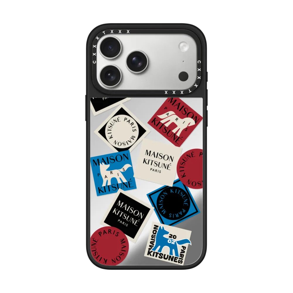 【韩国】MaisonKitsune狐狸之家苹果17Promax适用于iPhone16Promax壳15p明星同款时尚潮流14Pro防摔13/12硬壳