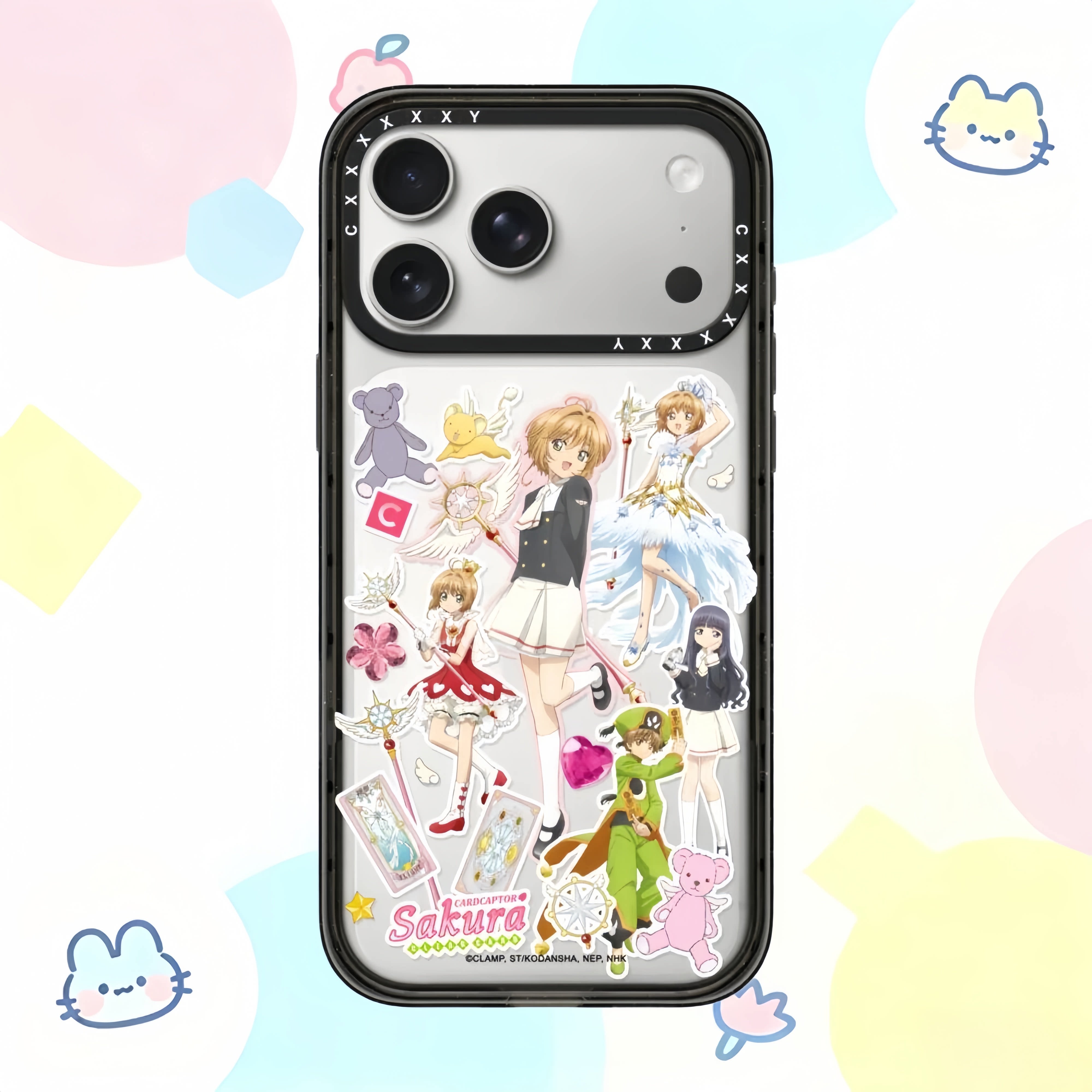 【韩国】魔法少女樱17promax壳适用于iPhone17手机壳16promax/15plus卡通14百变小樱13/12磁吸防摔保护套