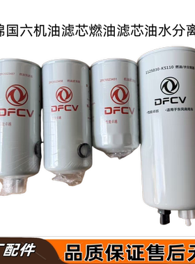 天锦KR国六ISD康明斯机滤5523451柴滤5523457/5523458油水分离器