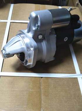 救生艇起动机日立S13-41D 洋马121254-77019快艇船用启动马达15齿