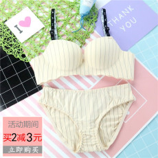 Liền mạch một mảnh sexy sâu V ngực nhỏ dày áo ngực mỏng thu thập với vòng thép đồ lót vô hình cô gái thoáng khí