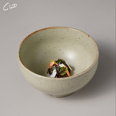 陶瓷韩式复古餐具米饭碗