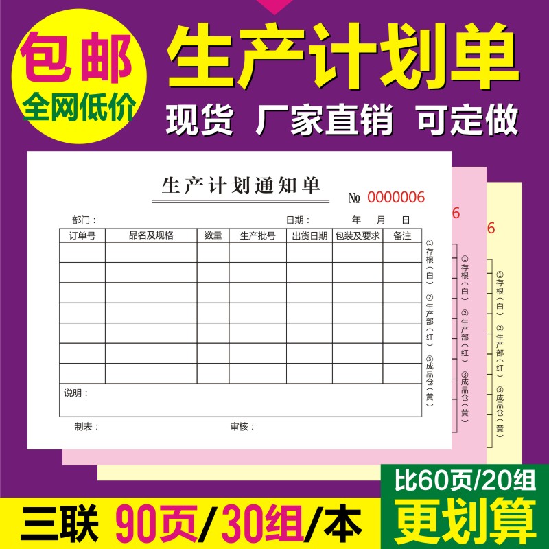 任务单定做生产日报表