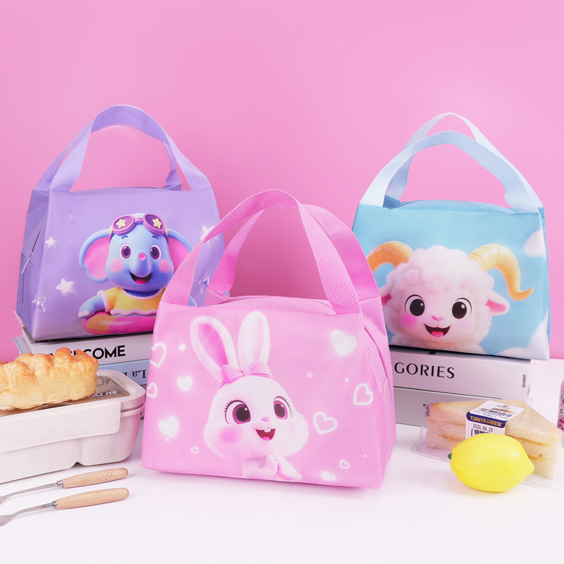 新款保温便当包卡通小学生专用