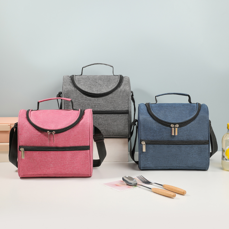 新款防水防油保温包手提斜挎上班