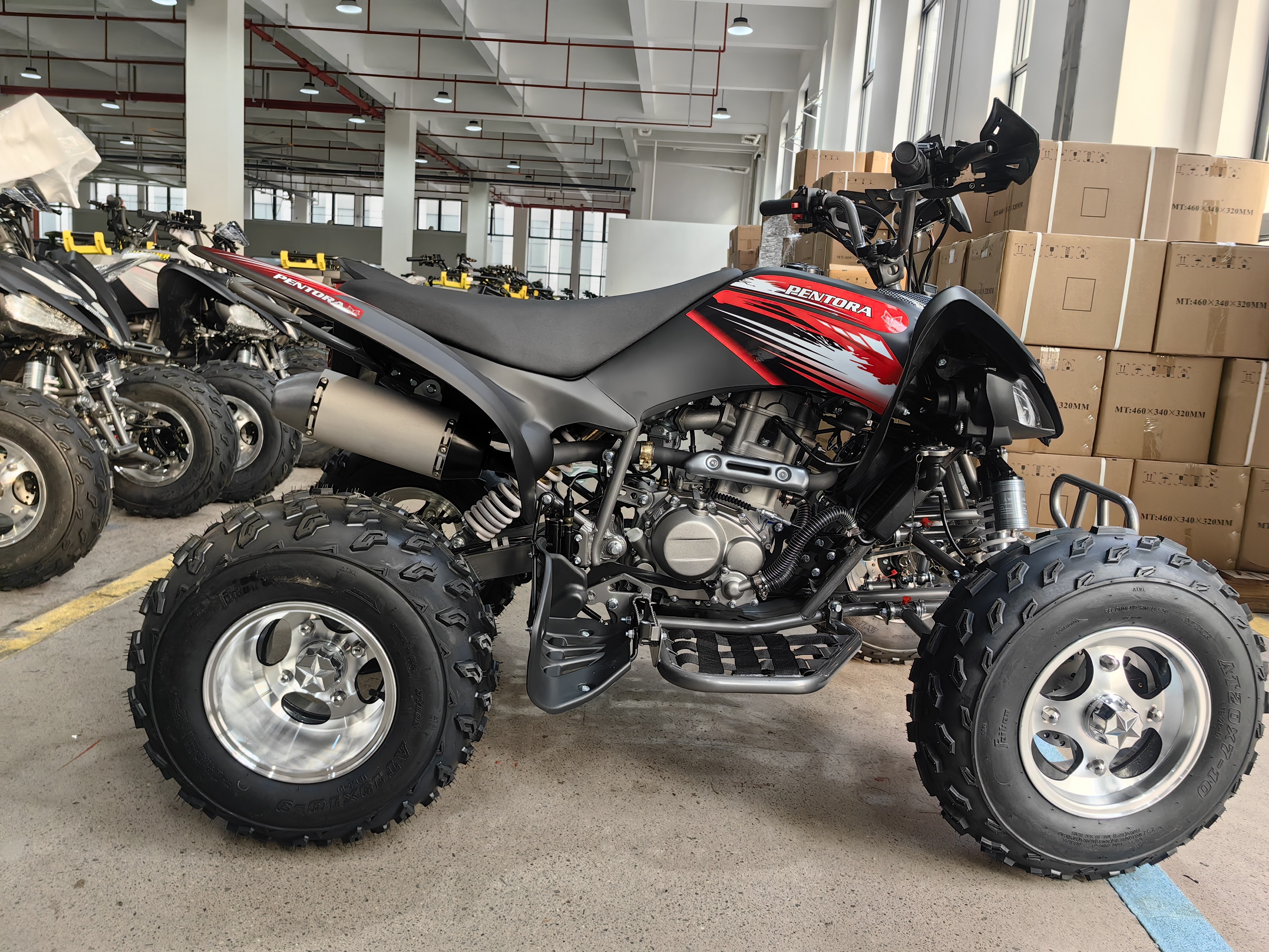 猛狐四轮摩托车全地形摩托车汽油沙滩车水冷250CC山地ATV成人越野