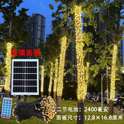 圣诞户外太阳能防水满天星氛围灯