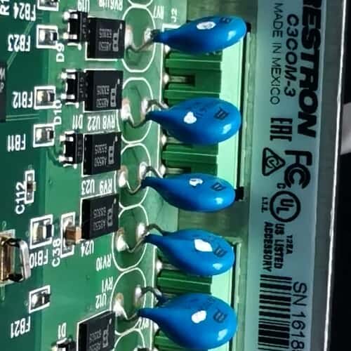 议价CRESTRON C3COM3扩展卡2张，件，板子完整无可维修