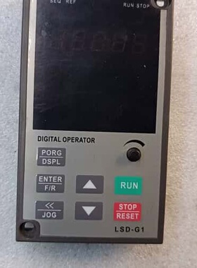 议价菱士达LINGSHIDA变频器G7400面板，实物拍一个，功可维修