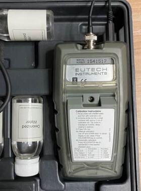 议价EUTECH优特COND6+电导率测试仪，全套配件都在，探头