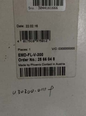 议价时间继电器EMD-FL-V-300，订货号28660可维修