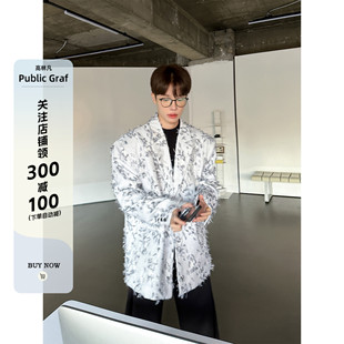 高林凡 秒变穿搭博主的一件小香风休闲风外套西服男时髦垫肩西装