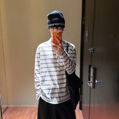 高林凡 配方巾条纹T恤