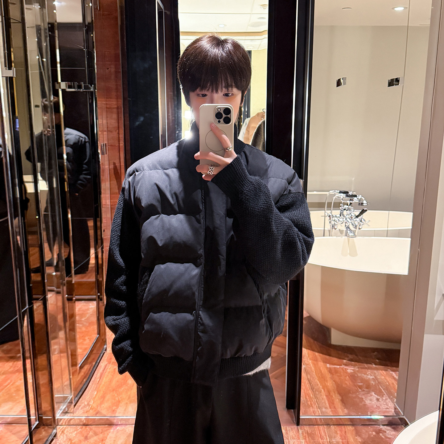 设计感棉服百搭宽松休闲