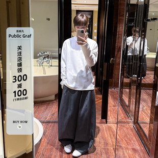 高林凡 人手n件的柔软百搭高领打底衫男高级感秋冬内搭长袖T恤