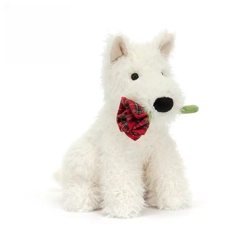 英国Jellycat告白玫瑰西高地玩偶小狗狗毛绒玩具公仔圣诞节礼物