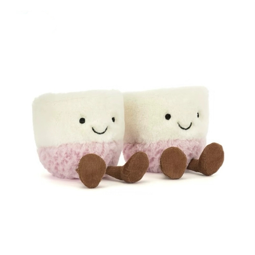 英国jellycat趣味咕咕与噜噜茶杯毛绒公仔新婚礼物生日礼物玩偶