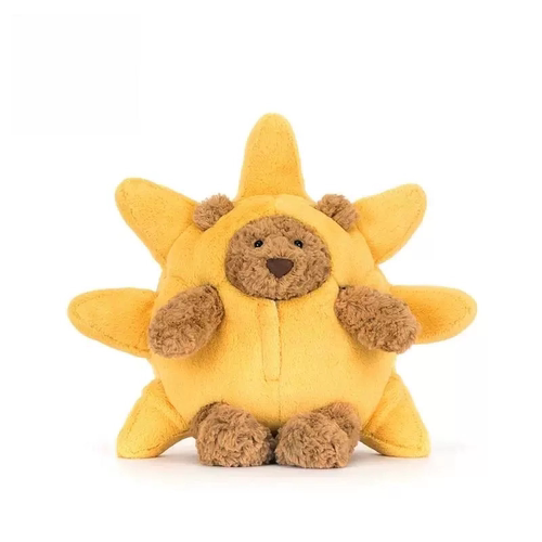 英国Jellycat巴塞罗熊太阳装毛绒玩具泰迪熊玩偶公仔娃娃生日礼物