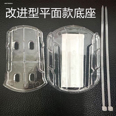 汽车尾箱玩偶快拆卡扣底座亚克力摩托车机车熊公仔固定器车外挂件